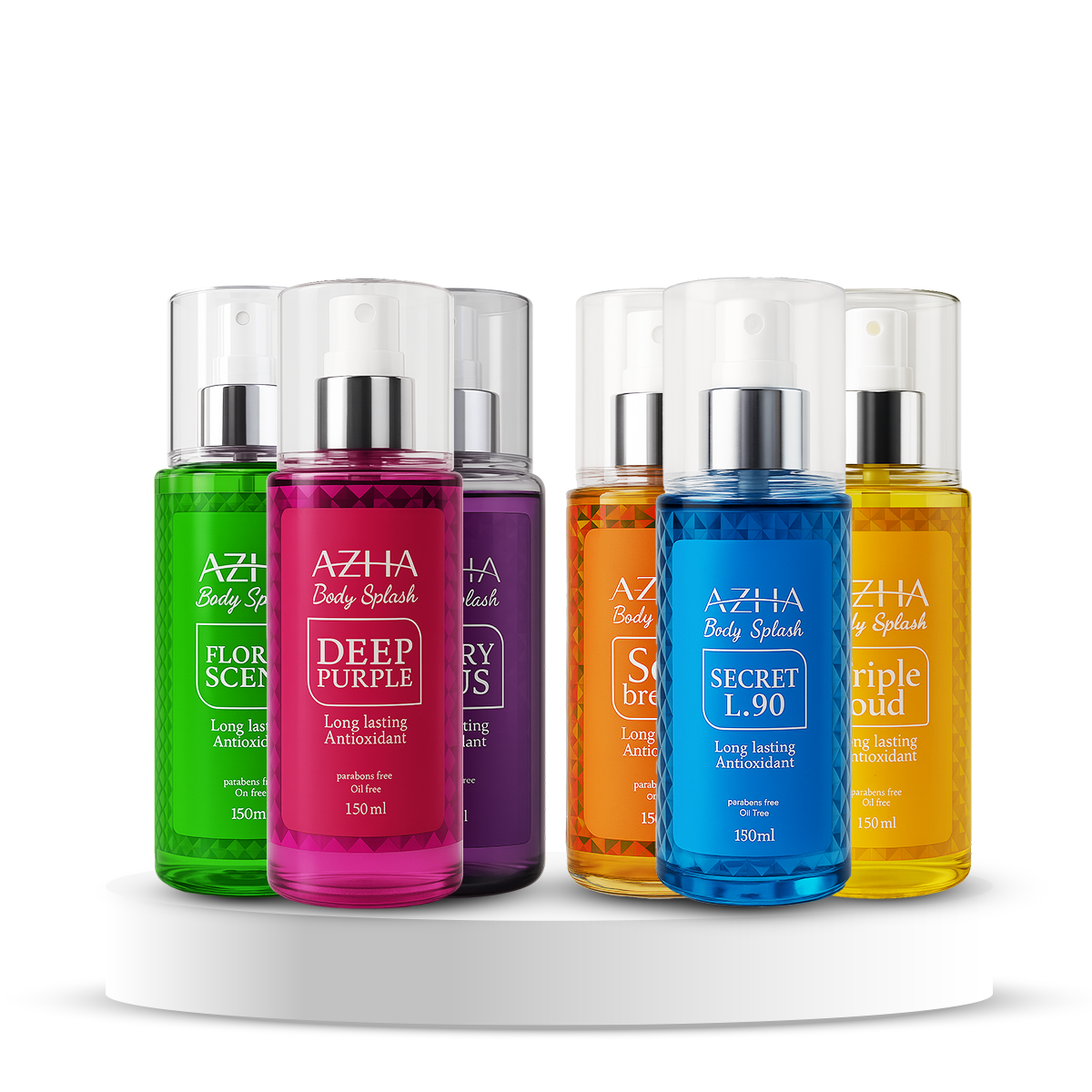 Offer Azha Body Splash - 60 ml ( 1+1 )