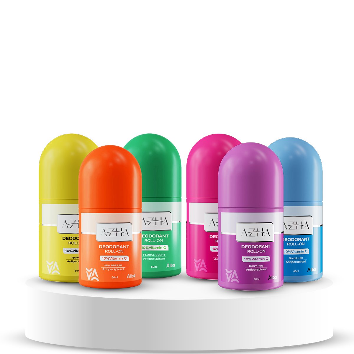 Offer Azha Roll-on   60 ml ( 1+1 )