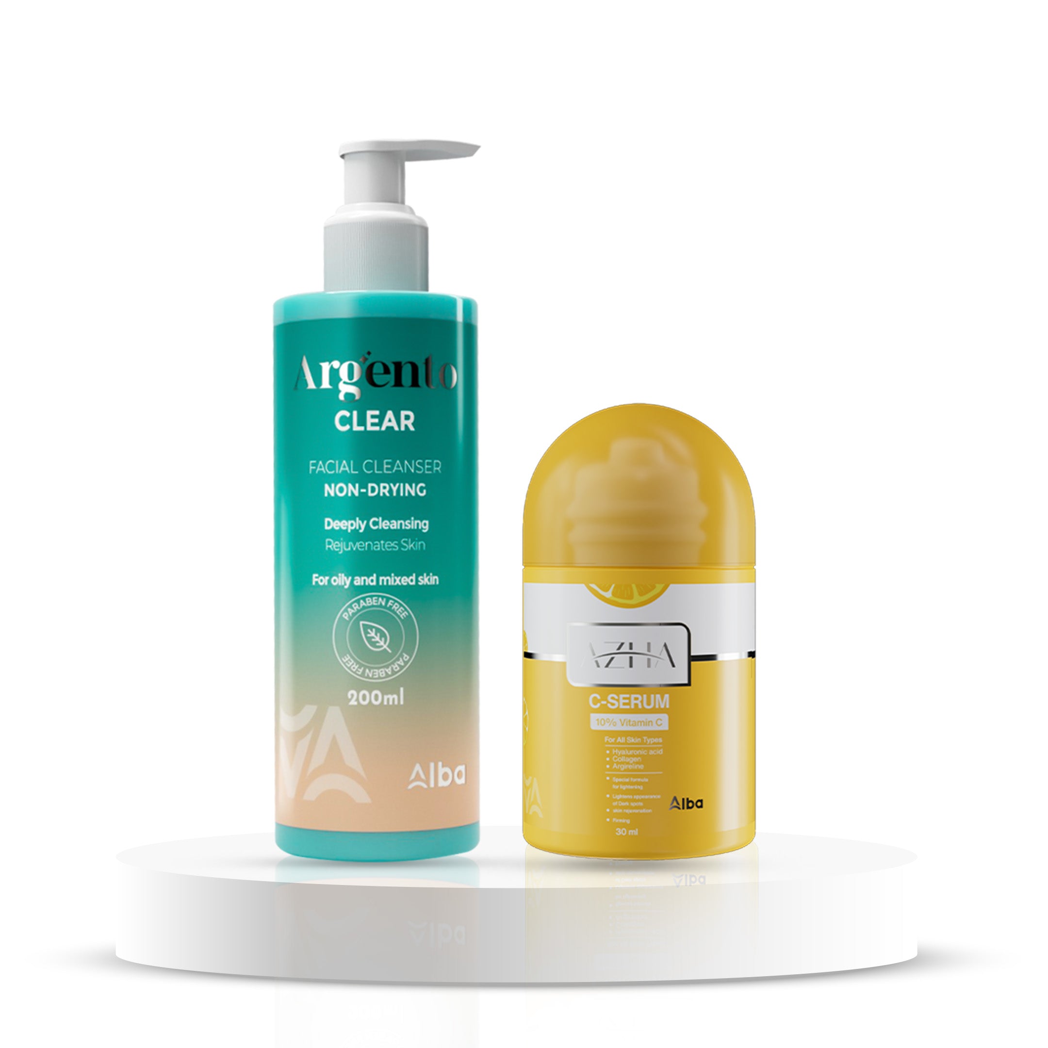  عرض غسول أرجينتو للبشرة+ أزهى سي سيرم 