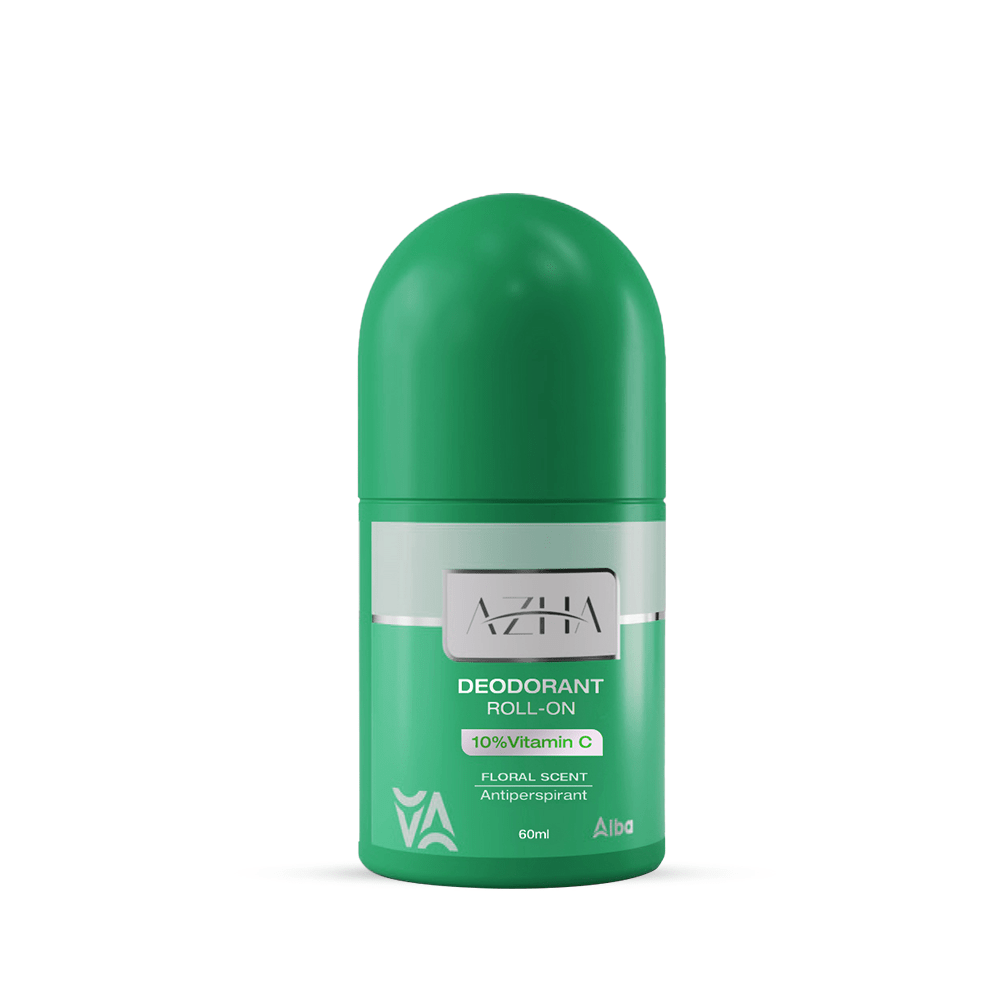 Azha Whitening Roll-On- Floral Scent Jasmine & Amber - Alba Pharma