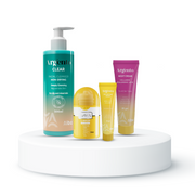 أرجينتو كلير + سيروم سي + كريم ليلي 30 مل + محيط العين 15