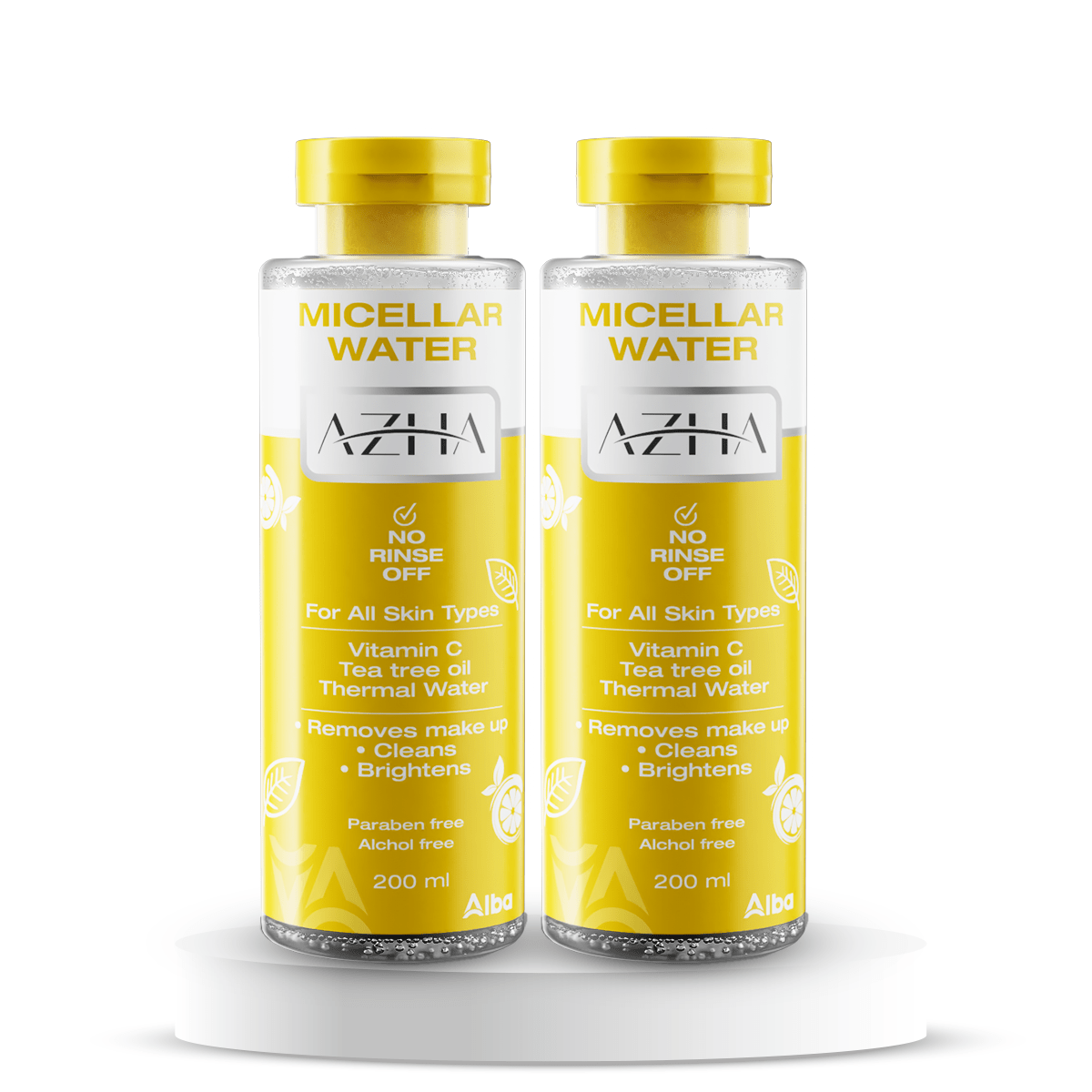 Offer Azha Micellar Water 1+1 - Alba Pharma