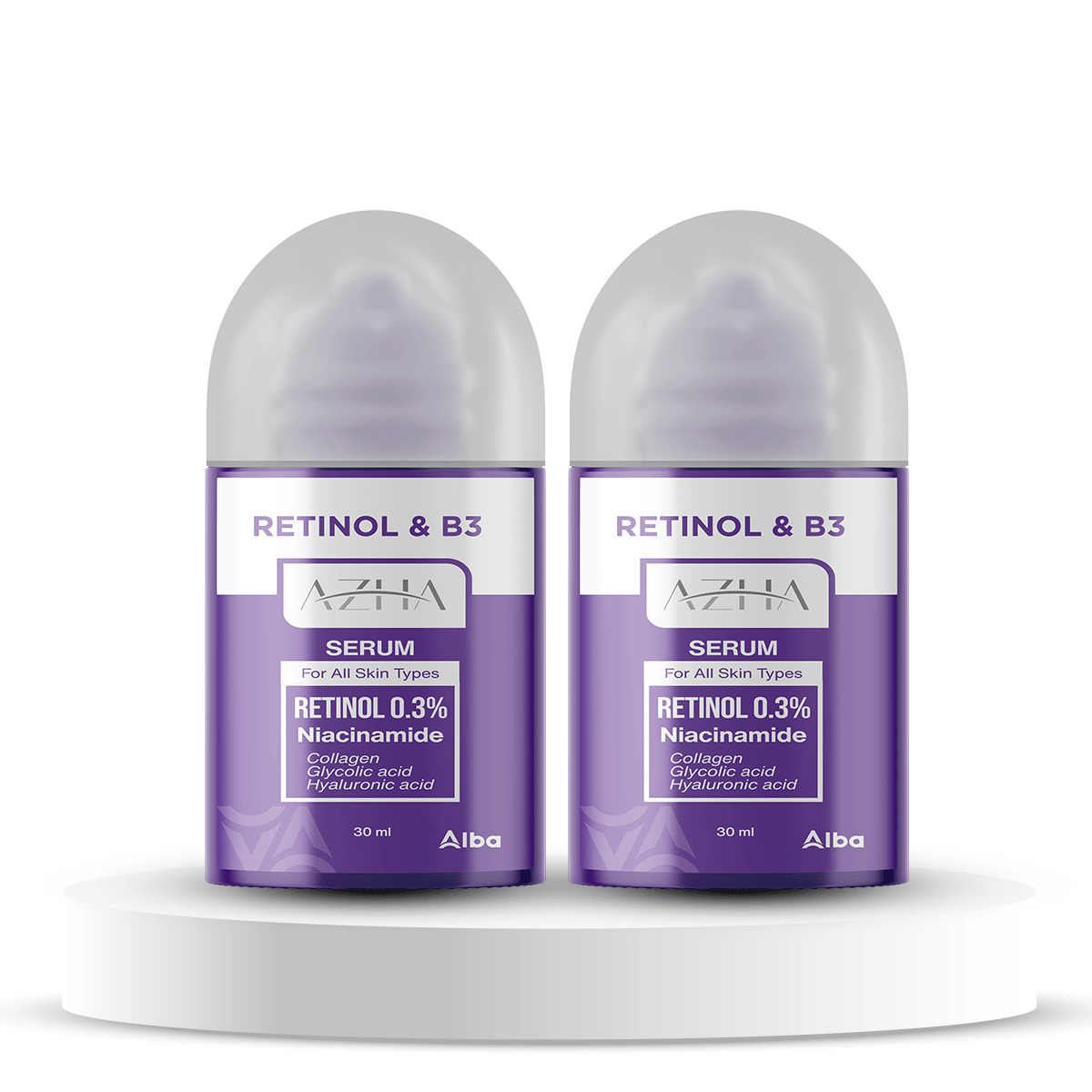 Offer Azha Retinol & B3 Serum ( 1+1 ) - Alba Pharma