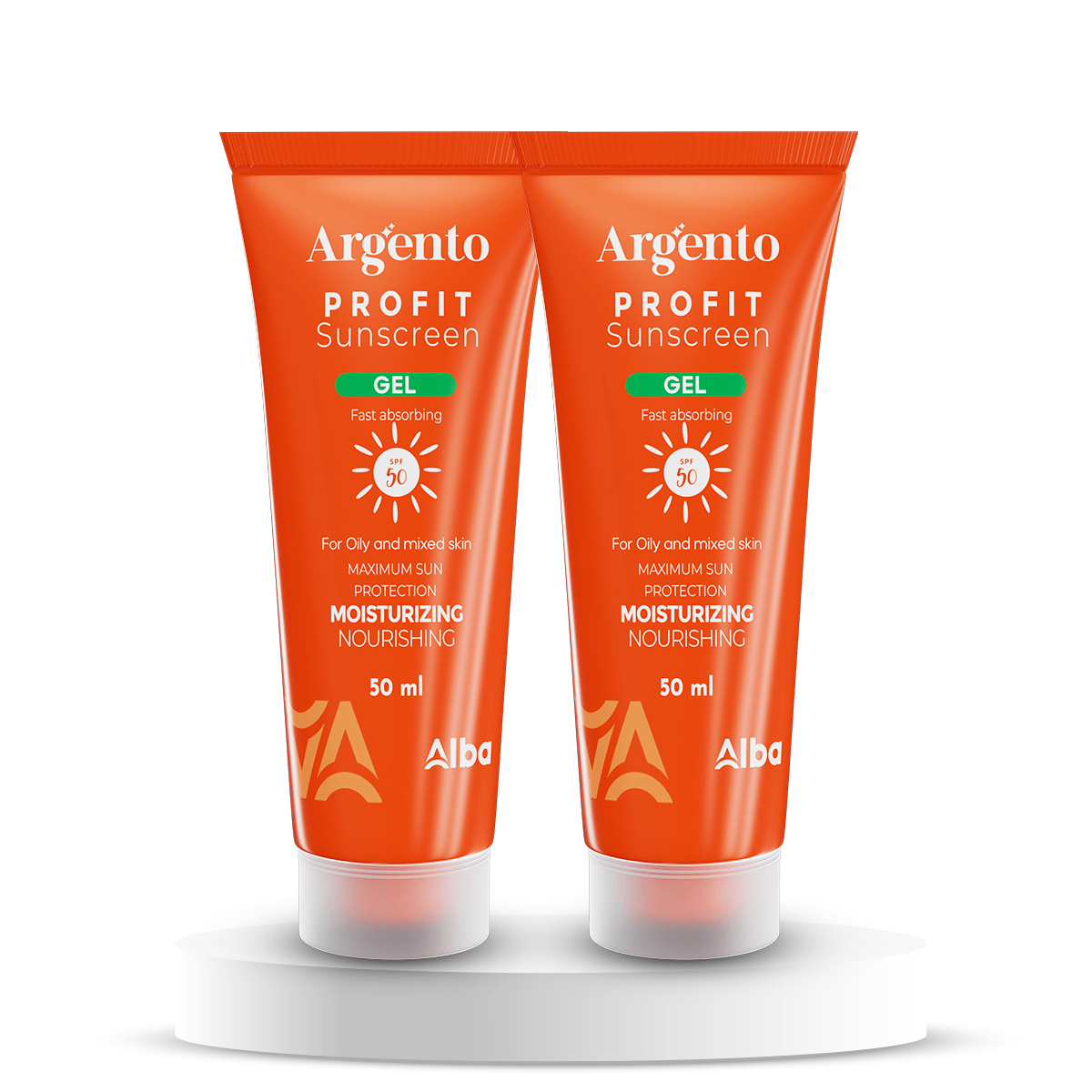 Offer Profit Sunscreen Gel- SPF 50 (1+1 ) - Alba Pharma