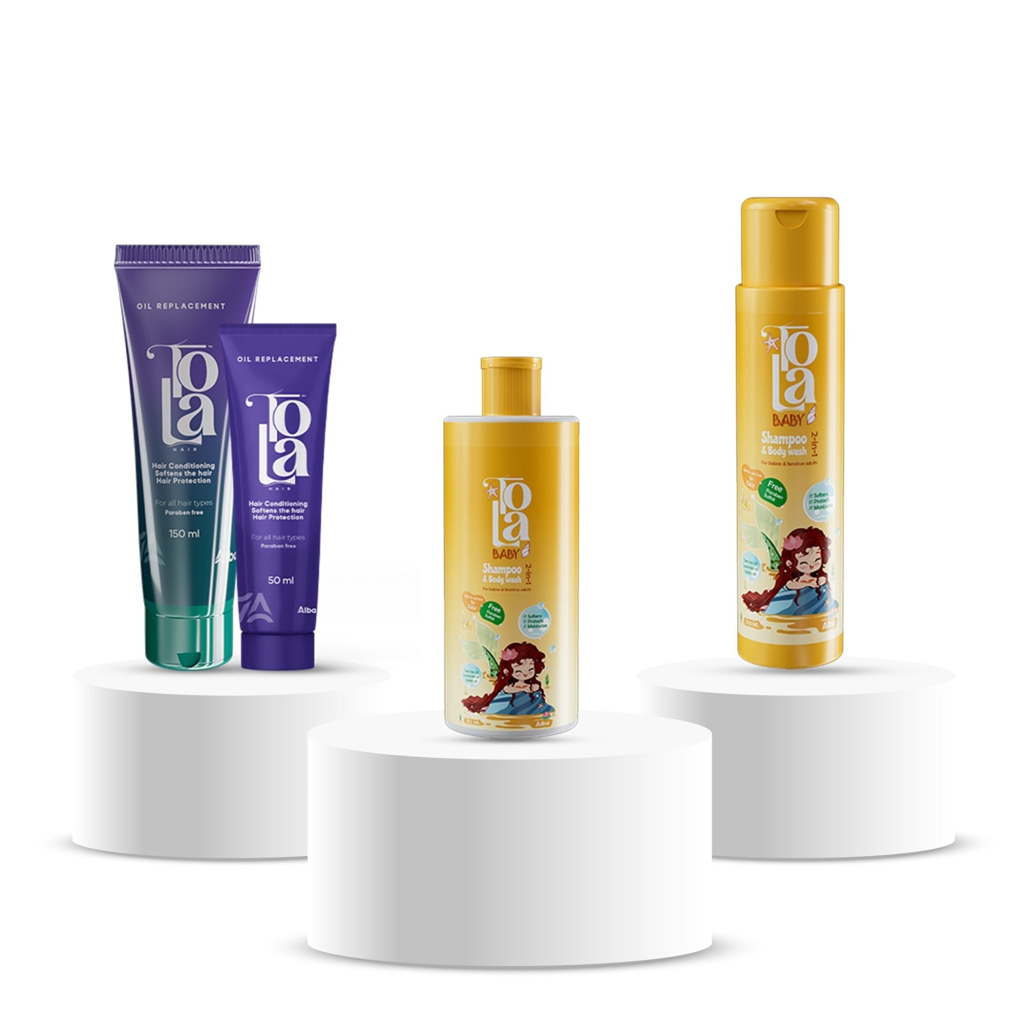 Offer Tola Shampoo Baby + Oil Replacement - Alba Pharma