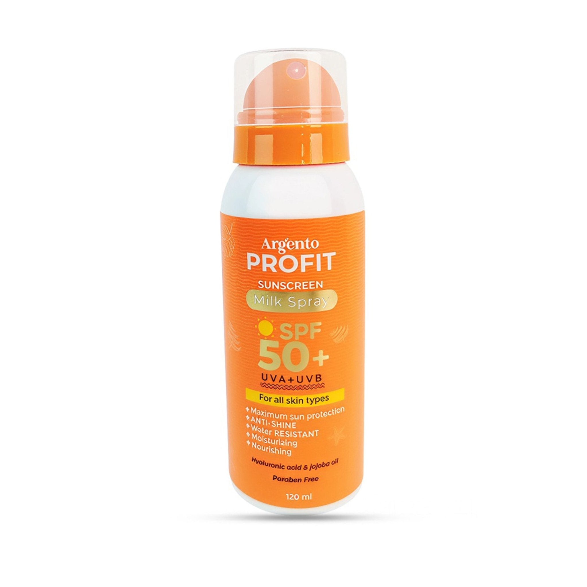 Profit Sun Block-Milk Spray - Alba Pharma