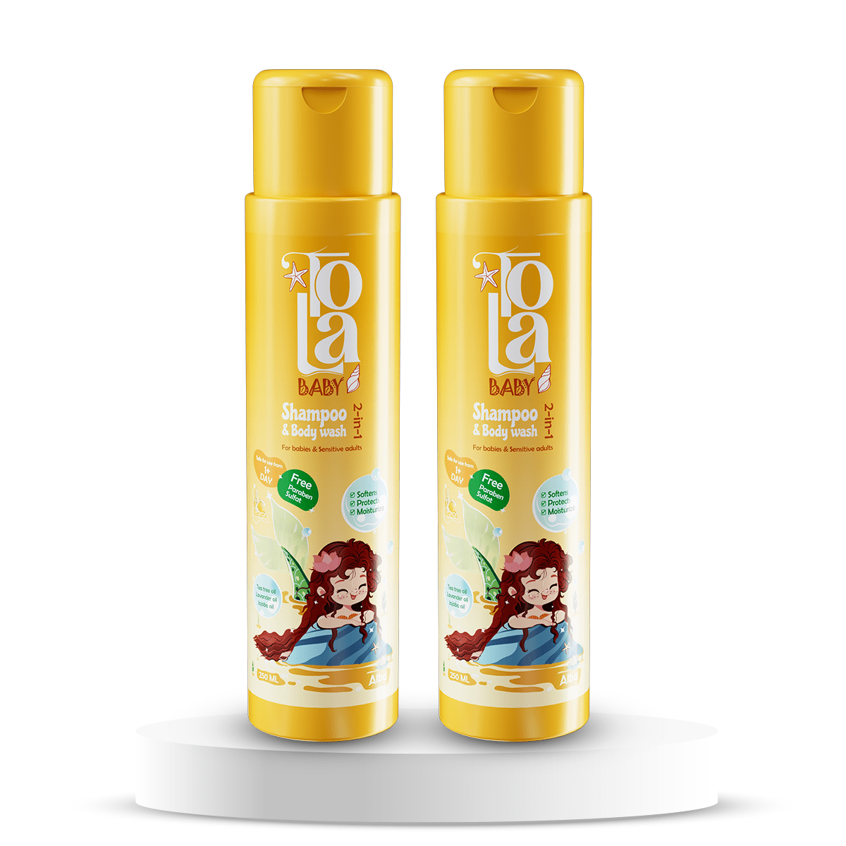 Tola Baby Shampoo & Body Wash 2-in-1 (1+1) - Alba Pharma