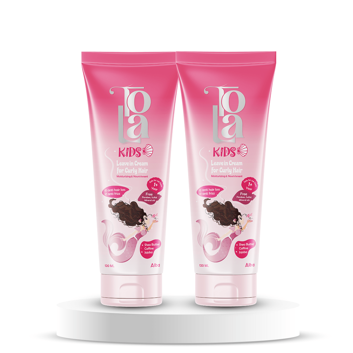 tola Offer Tola Leave-In Curly Hair - 120 ml (1+1) - Alba Pharma