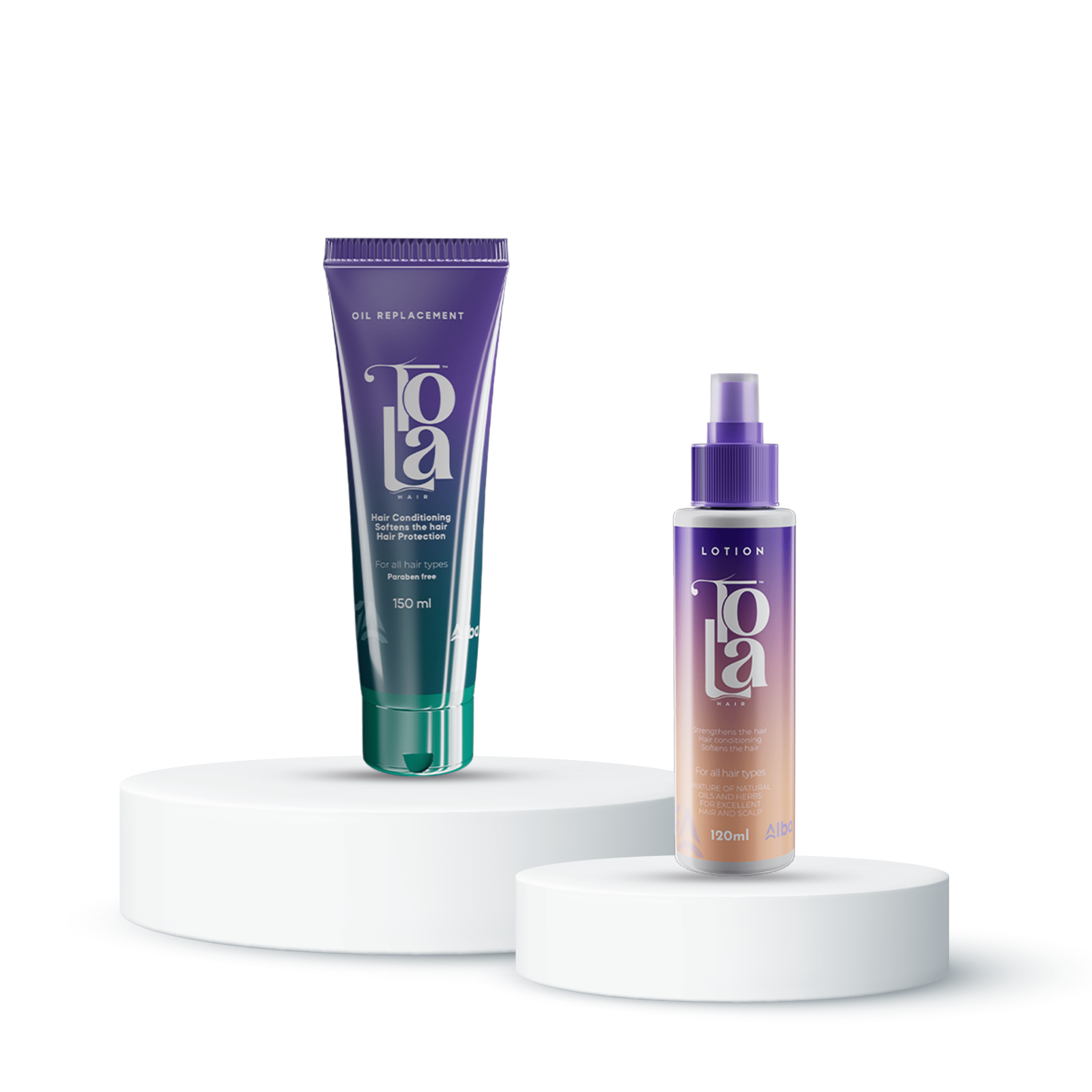 Tola oil replacement + Tola Lotion - Alba Pharma