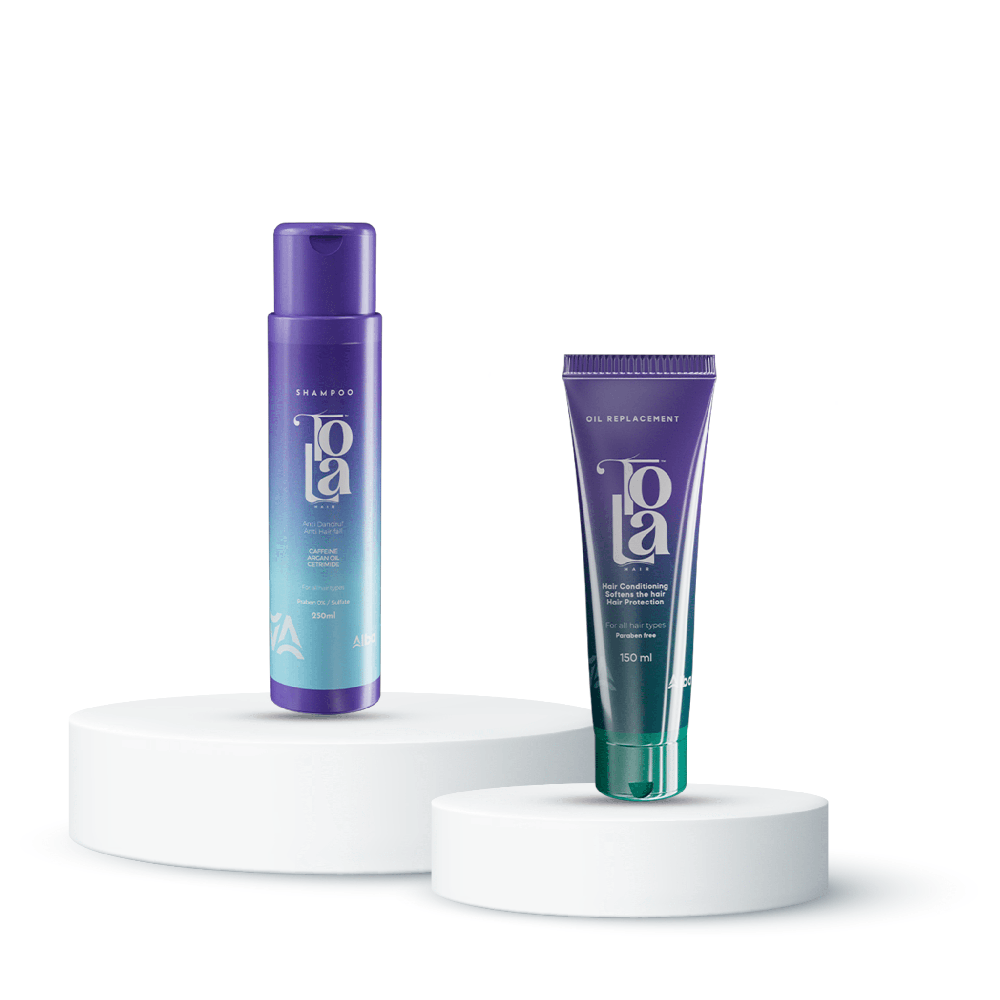 Tola Shampoo + Tola Oil replacement - Alba Pharma